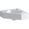 Lave-mains d'angle iCon pied longueur 330 mm blanc GEBERIT