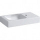 Lavabo iCon 530 x 310 mm blanc étagère à droite
