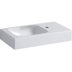 Lavabo iCon 530 x 310 mm blanc étagère à droite