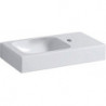 Lavabo Geberit iCon 530x310mm blanc Espace de stockage droite KT
