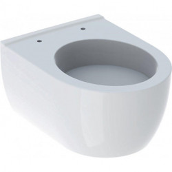 WC à fond creux Geberit iCon courte. 4.5/6 l. pour lave-mains blanc KeraTect