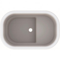 Receveur de douche Geberit 724x463x395mm blanc