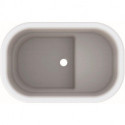 Receveur de douche Geberit 724x463x395mm blanc