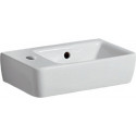 Lavabo RENOVA COMPACT 400x250mm avec trou pour robinet gauche blanc KT