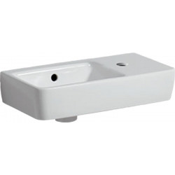 Lavabo RENOVA COMPACT 500x250mm Abl R HL droite blanc KT