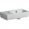 Lavabo RENOVA COMPACT 500x250mm Abl L HL gauche blanc KT