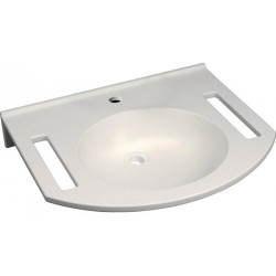 Lavabo Geberit PRIVO 600x550mmavec découpe we