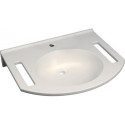 Lavabo Geberit PRIVO 600x550mmavec découpe we