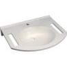 Lavabo Geberit PRIVO 600x550mmavec découpe we