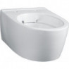 WC à fond creux Geberit iCon Rimfree court 6 l suspendu we KeraTect