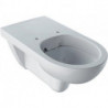 WC à fond creux Geberit RENOVA COMFORT sans bord pour lave-mains 4.5/6 l blanc KT
