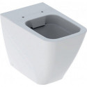 WC à fond creux Geberit iCon Square au ras du sol 6 l blanc KT