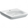 Lavabo RENOVA COMFORT 550x550mm ufahrb avec trou pour robinet sans trop plein blanc KT