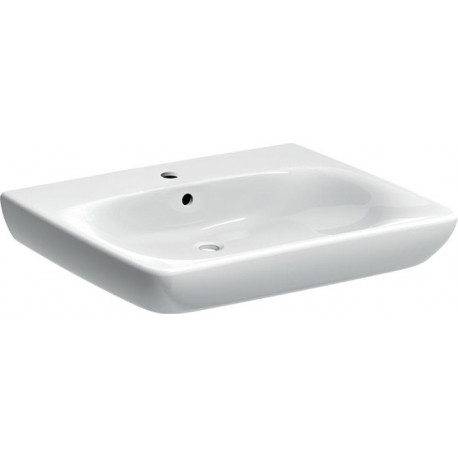 Lavabo RENOVA COMFORT 650x550mm ufahrb avec trou pour robinetavec trop plein blanc KT