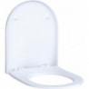 Abattant WC Slim ACANTO avec couvercle, enveloppant, antibactérien, blanc GEBERIT