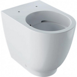 WC au sol à fond creux ACANTO 4,5 / 6 l, sans bride, sortie horizontale, blanc-alpin GEBERIT
