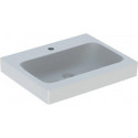 Lavabo Geberit iCon avec trou pour robinet sans trop plein 600x485mm blanc