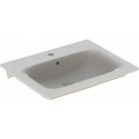 Lavabo pour meuble RENOVA PLAN avec trou pour robinetavec trop plein 600x480mm blanc KT