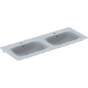 Meubles GE doubles RENOVA PLAN 1300x480mm avec trou pour robinetavec trop plein blanc KT