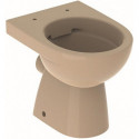 WC sur pied, système de lavage Renova, sortie horizontale, forme partiellement fermée, Rimfree GEBERIT