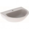 Lavabo Geberit RENOVA avec trou pour robinet sans trop plein 600x480mm blanc