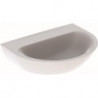 Lavabo Geberit RENOVA sans trou de robinetterie sans trop plein 650x500mm blanc KT