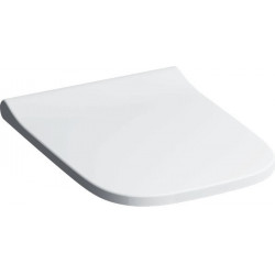 Siège de toilette Smyle Square, design mince, avec fermeture en douceur