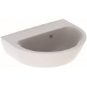 Lave-mains droite NOVA sans trou de robinetterieavec trop plein 450x360mm blanc