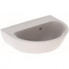 Lave-mains droite NOVA sans trou de robinetterieavec trop plein 450x360mm blanc