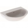 Lavabo Geberit RENOVA sans trou de robinetterieavec trop plein 650x500mm blanc KT