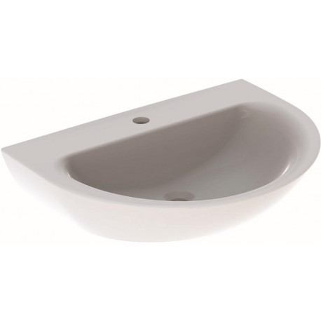 Lavabo Geberit RENOVA avec trou pour robinet sans trop plein 700x520mm blanc KT