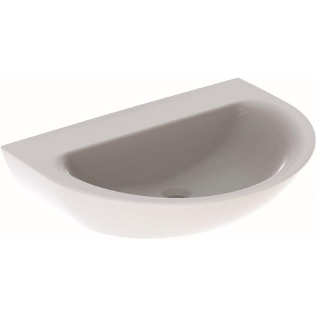 Lavabo Geberit RENOVA sans trou de robinetterie sans trop plein 700x520mm blanc