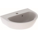 Lave-mains droite NOVA avec trou pour robinetavec trop plein 450x360mm blanc KT