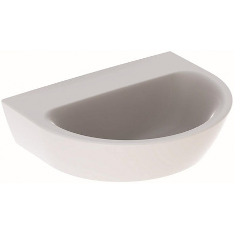 Lave-mains droite NOVA sans trou de robinetterie sans trop plein 450x360mm blanc