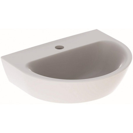 Lave-mains droite NOVA avec trou pour robinet sans trop plein 450x360mm blanc KT