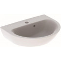Lave-mains droite NOVA avec trou pour robinetavec trop plein 500x400mm blanc KT