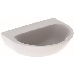 Lave-mains droite NOVA sans trou de robinetterie sans trop plein 500x400mm blanc
