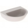 Lavabo Geberit RENOVA sans trou de robinetterie sans trop plein 550x450mm blanc