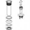 Set de vidage pour urinoirs sans eau
