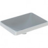Lavabo à encastrer VariForm rectangulaire 550x400mm sans trou de robinetterie sans trop plein blanc KT