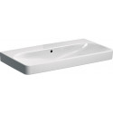 Lavabo Smyle Squadroite90x48cm sans trou pour robinetterie . avec trop-plein.. KeraTect
