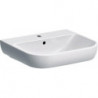 Lavabo Smyle 55x48cm avec trou pour robinetterie. avec trop-plein.