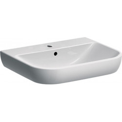 Lavabo Smyle 60x48cm avec trou pour robinetterie. avec trop-plein.