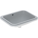 Lavabo sous plan VariForm rectangulaire 450x350mm sans trou de robinetterieavec trop plein we