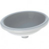 Lavabo sous plan VariForm oval 420x330mm sans trou de robinetterie sans trop plein we