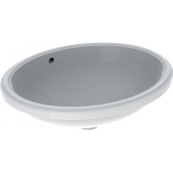Lavabo sous plan VariForm oval 500x400mm sans trou de robinetterieavec trop plein we