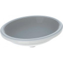 Lavabo sous plan VariForm oval 500x400mm sans trou de robinetterie sans trop plein we