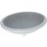 Lavabo sous plan VariForm oval 500x400mm sans trou de robinetterie sans trop plein we