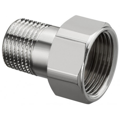 RACCORD A JOINT PLAT ( VERS RADIATEUR ) DN15 1/2 M - 3/4F