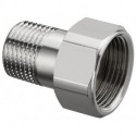 RACCORD A JOINT PLAT ( VERS RADIATEUR ) DN15 1/2 M - 3/4F